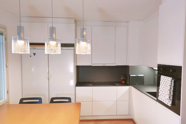 Keittiön muodonmuutos